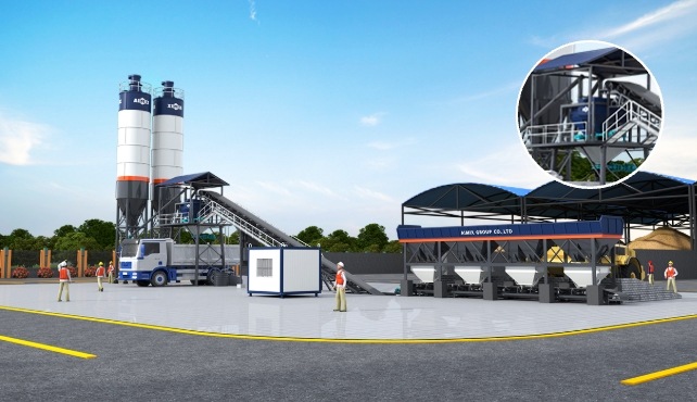 dry mix concrete plant equipment