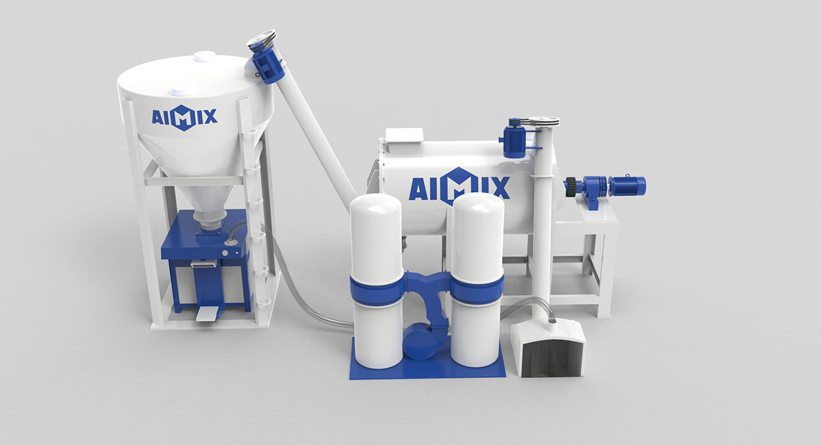 dry mix mortar production plant China