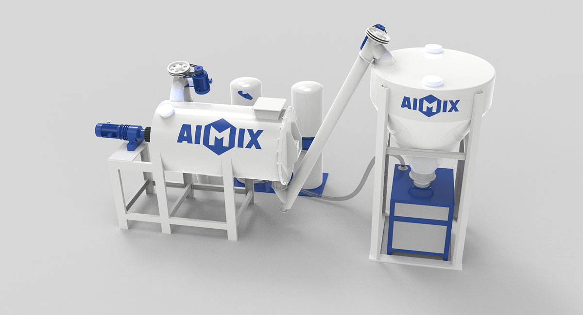 dry mortar production plant in China