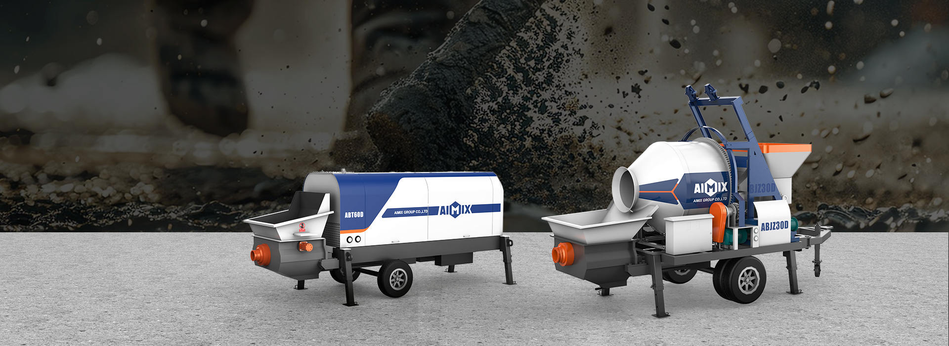 Electric Concrete Pumps Banner