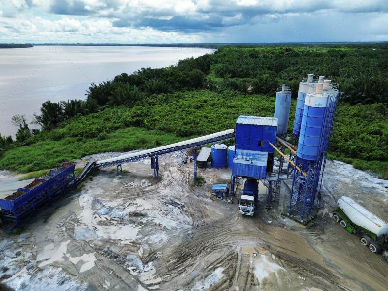 engineering concrete batching plant