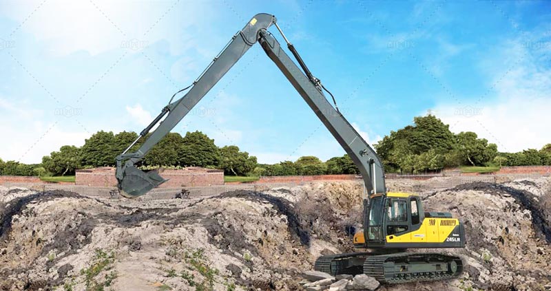 excavator for Floor Construction