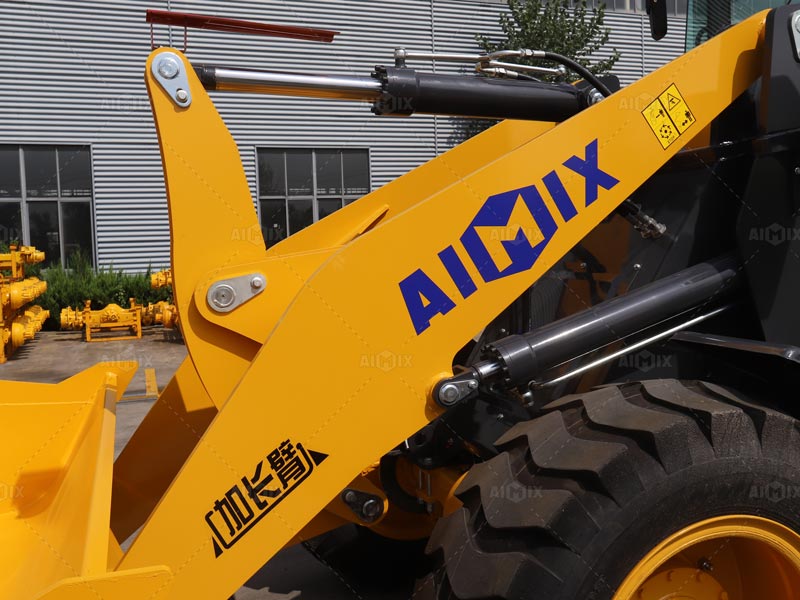 Extension arms for loaders