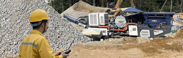 Feeding material control