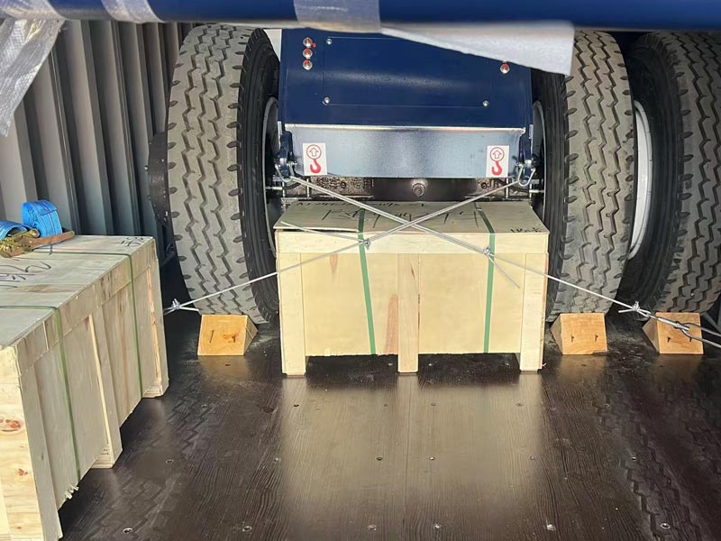 fix self loading mixer tires