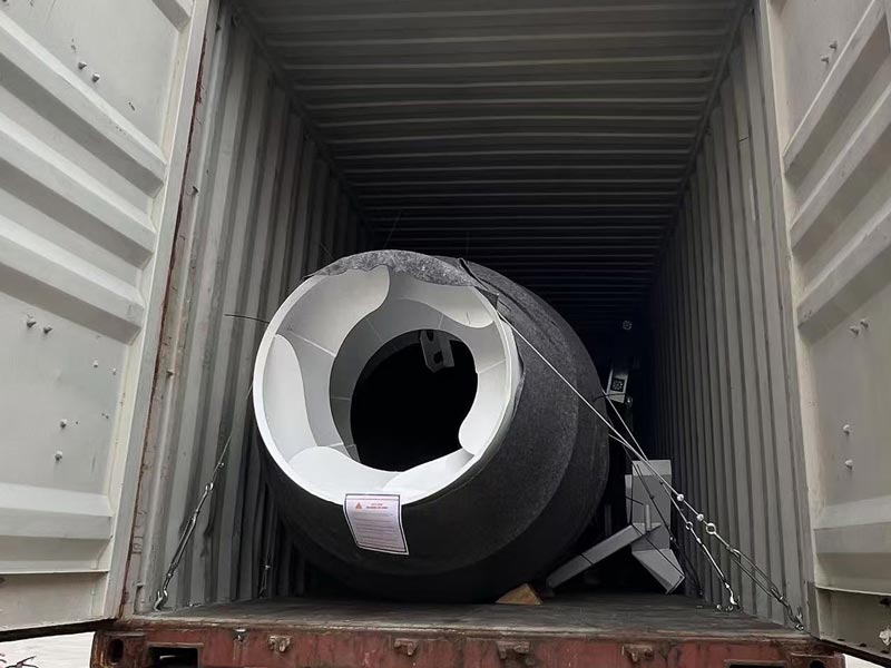 fixed mixing tank of self loading mixer