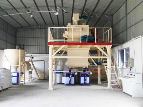 GJ10 tile adhesive manufacturing plant