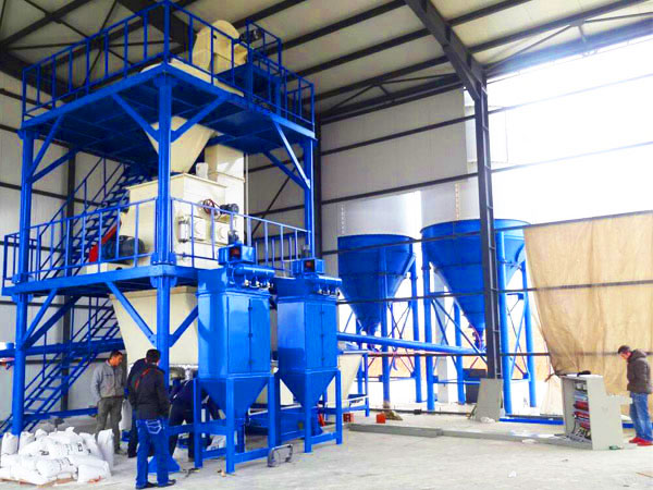 GJ15 ready mix plaster plant