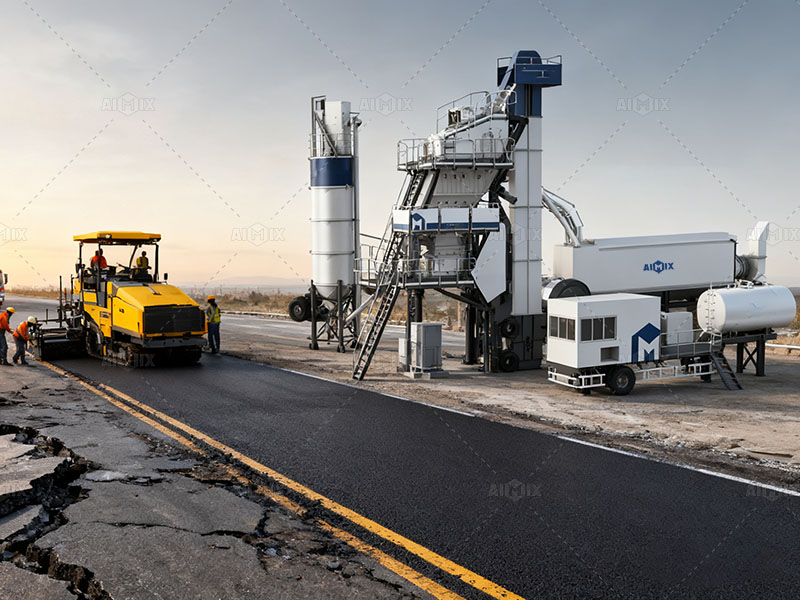 Global Road Recovery After Disasters Rapid Asphalt Plant Value