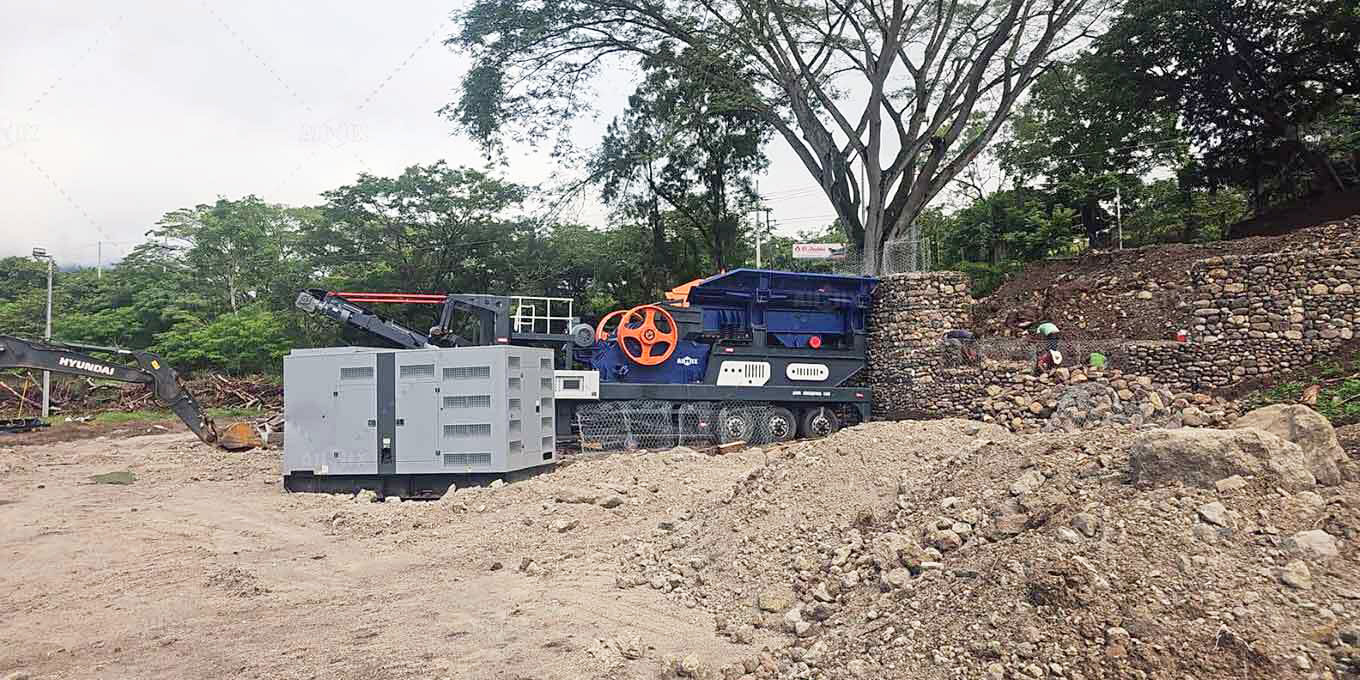 Granite Crusher for Sale Operation on-site