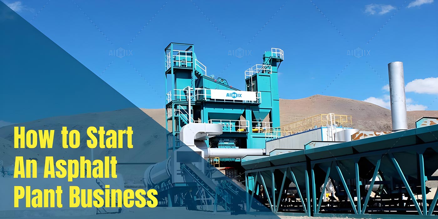 how to open your own asphalt plant