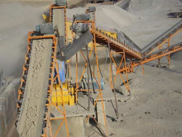 Impact Crushing Equipment in the Basalt Crushing Plant