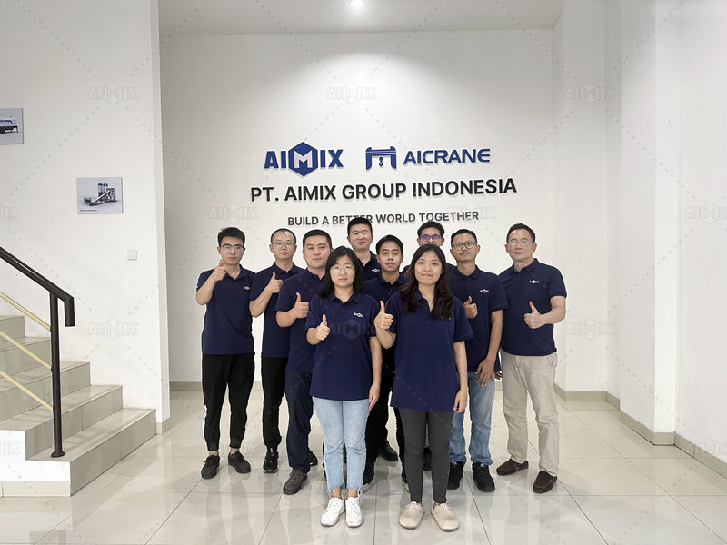 Indonesia Electric Concrete Pump Aimix Group