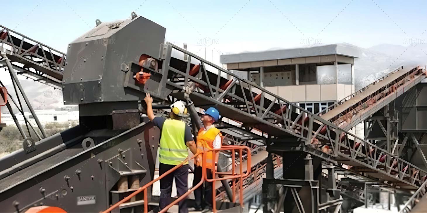 Installation and Commissioning Granite Crusher Machine
