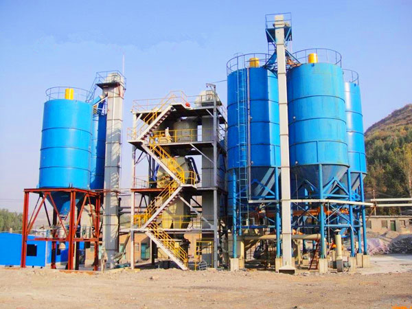 ladder type tile adhesive making machine