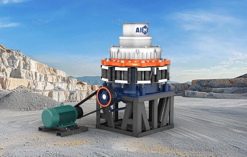 Limestone Cone Crusing Machine