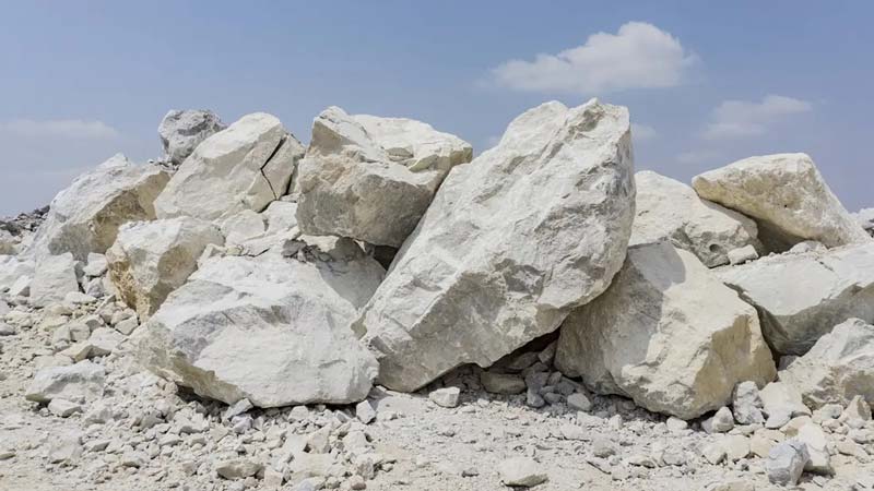 limestone raw materials for aggregate