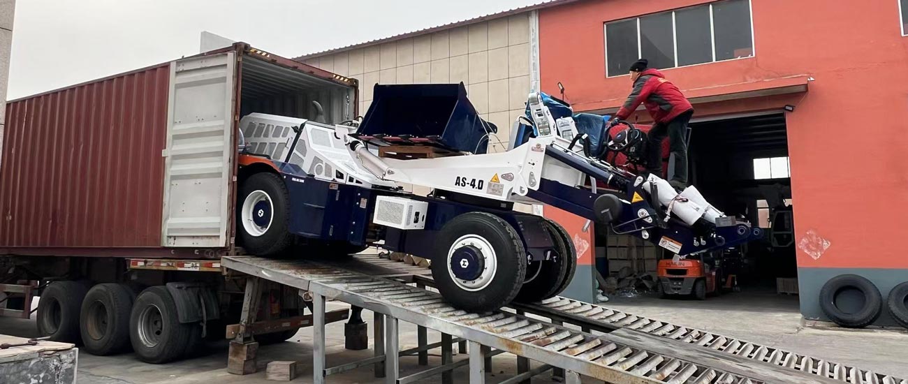 loading the AS-4.0-self loading concrete mixer body