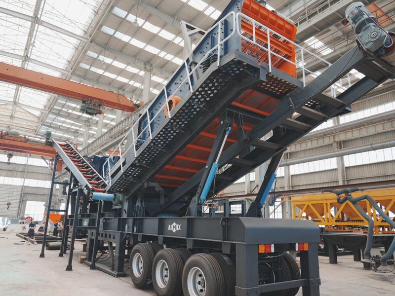 Manufacturing Mobile Crushing Machine for Colombia