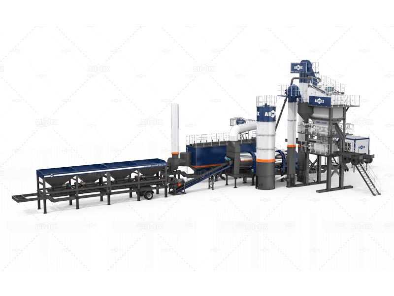 mobile asphalt batch mixing plant for sale AIMIX