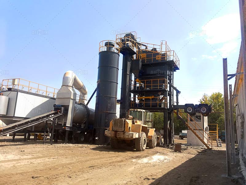 Mobile asphalt mixing plant for sale
