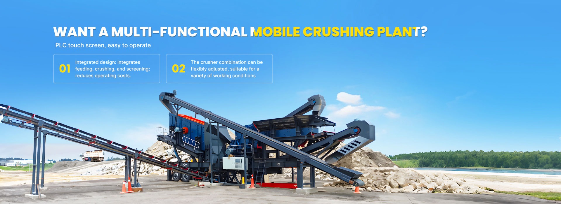 mobile crush plant banner