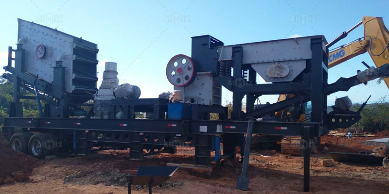 mobile jaw crusher in madagascar