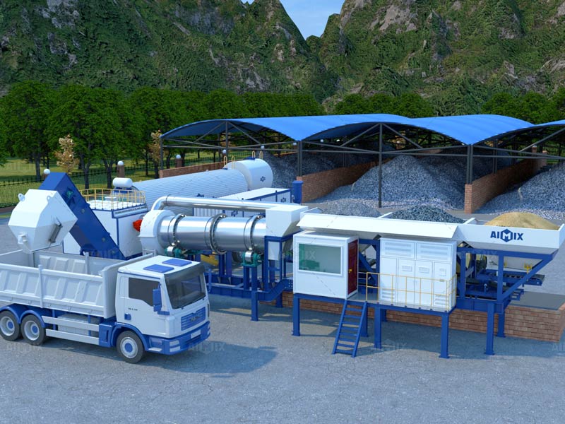 New Asphalt Plant Mobile Effect