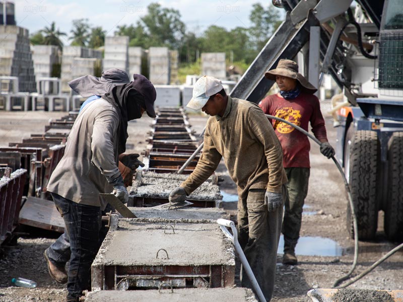 On-site Precast Concrete Production