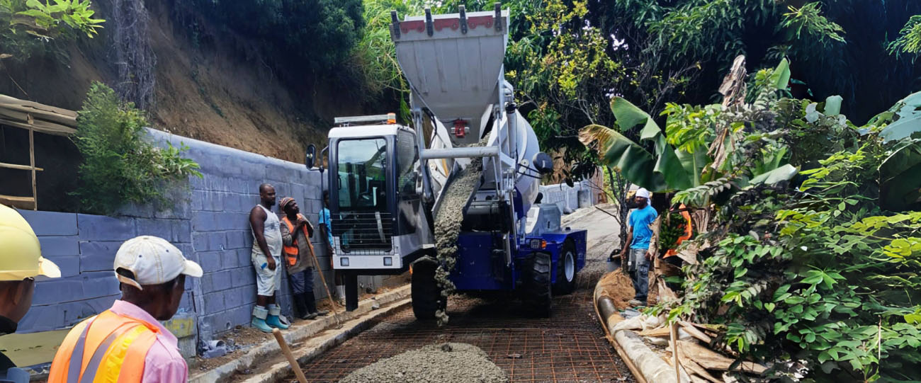 operation of self loading mixers