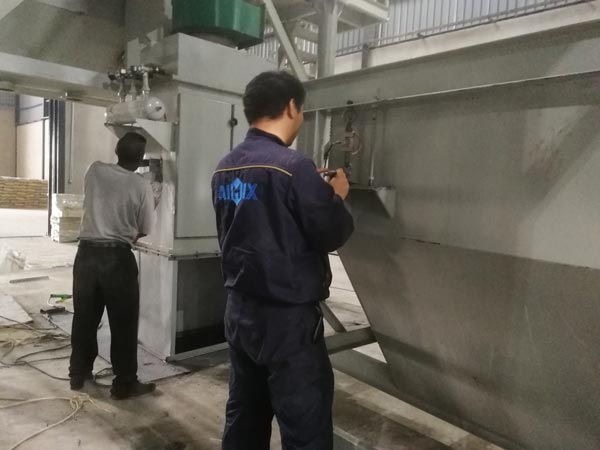 our engineer installed equipment