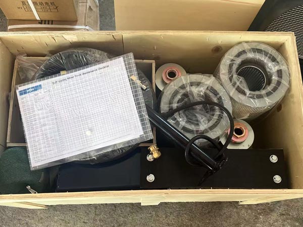 packing components of self loading mixers