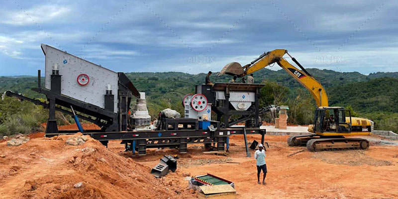 Portable Jaw Crusher For Limestone Crushing In Madagascar