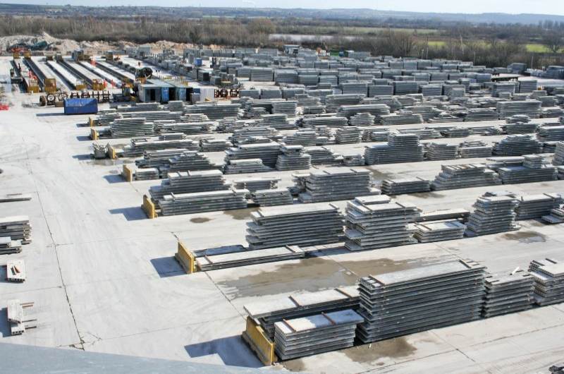 precast concrete elements