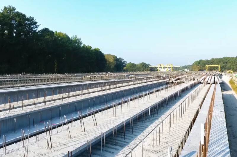 precast concrte beams