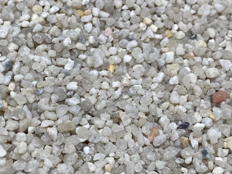 quartz sand from mining