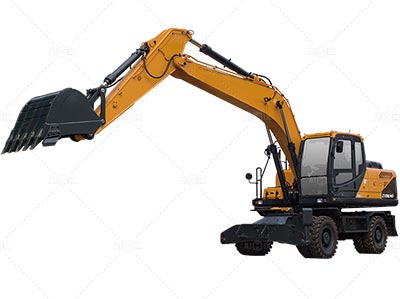 R210WVS excavator wheeled type