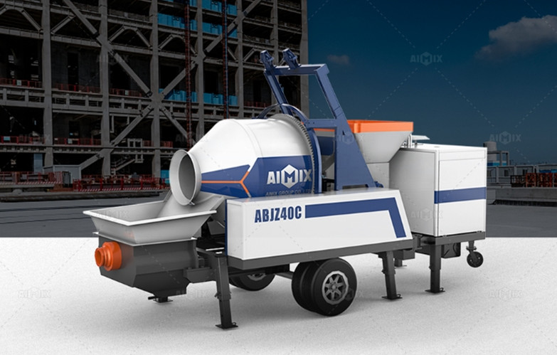 Regular Mixer Type Concrete Pump from Aimix Concrete Pump Supply