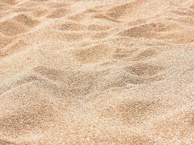 sand for concrete production