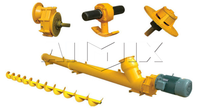 screw conveyor for powder delivering