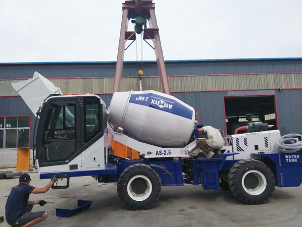 self loading cement mixer Kazakhstan