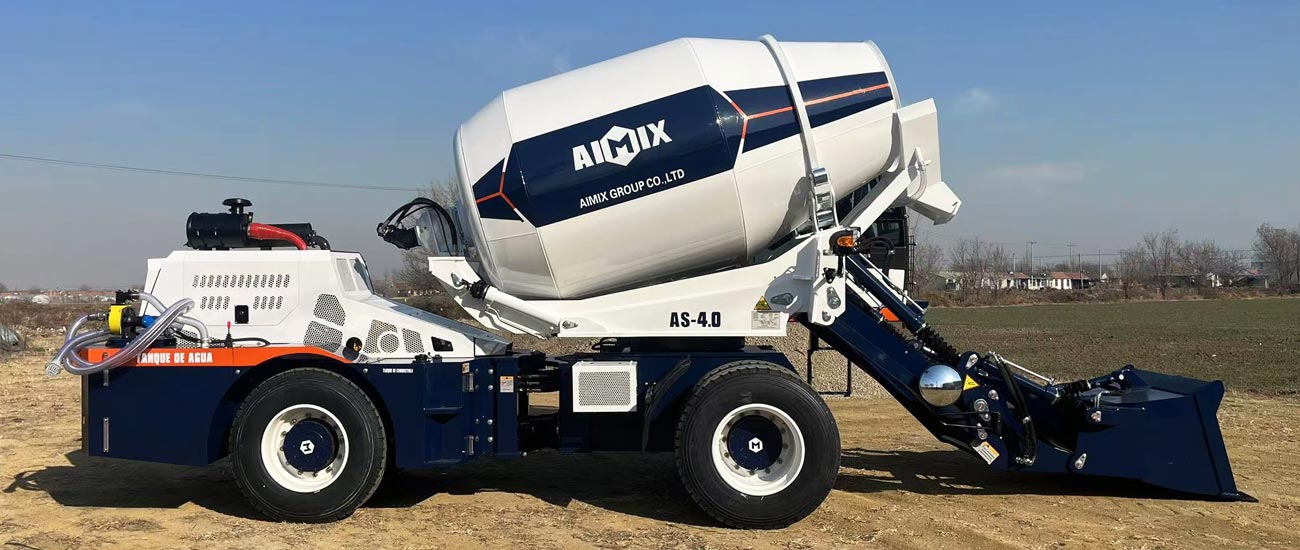Self Loading Concrete Mixer for Guatemala