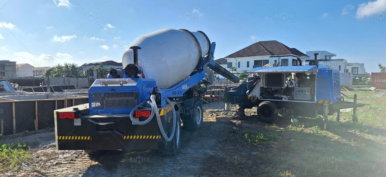 Self Loading Concrete Mixer in Nigeria