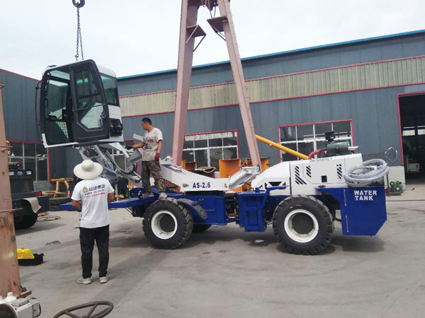 self loading concrete mixer Kazakhstan