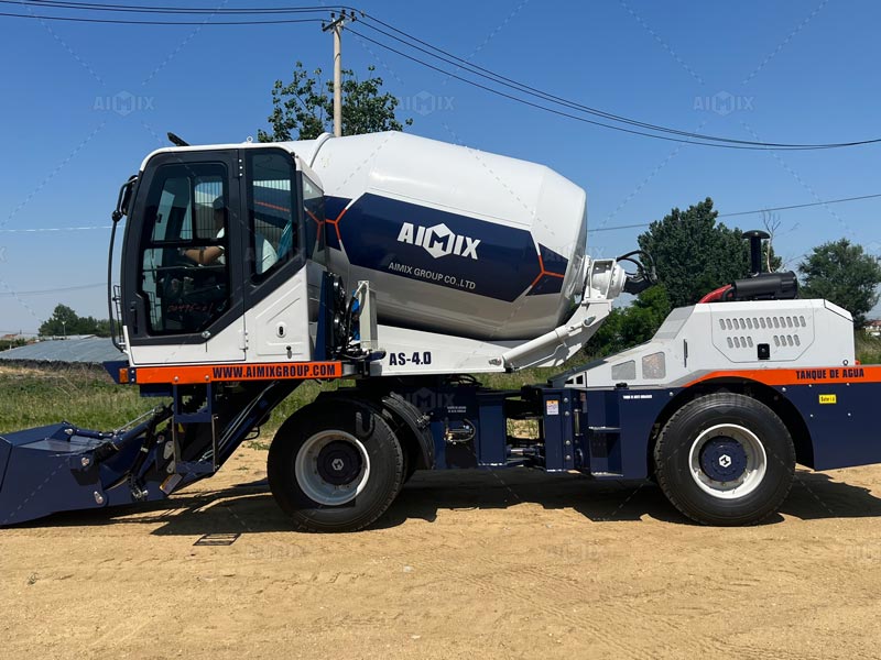 Self Loading Concrete Mixer to Mexico