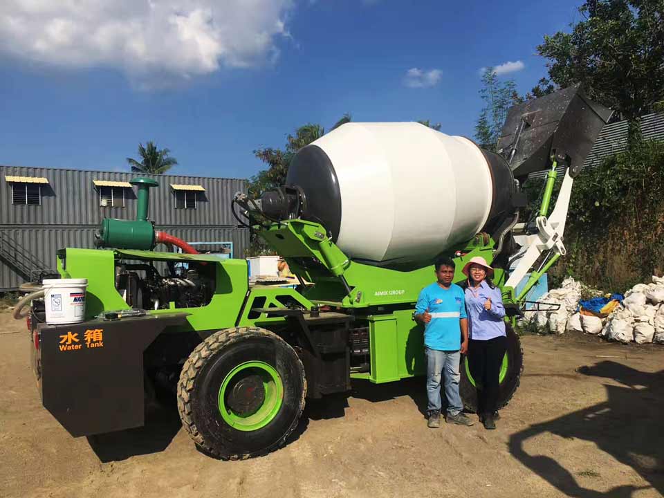 self loading concrete mixer truck Philippines