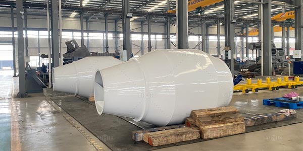 Self loading congcrete mixing drums