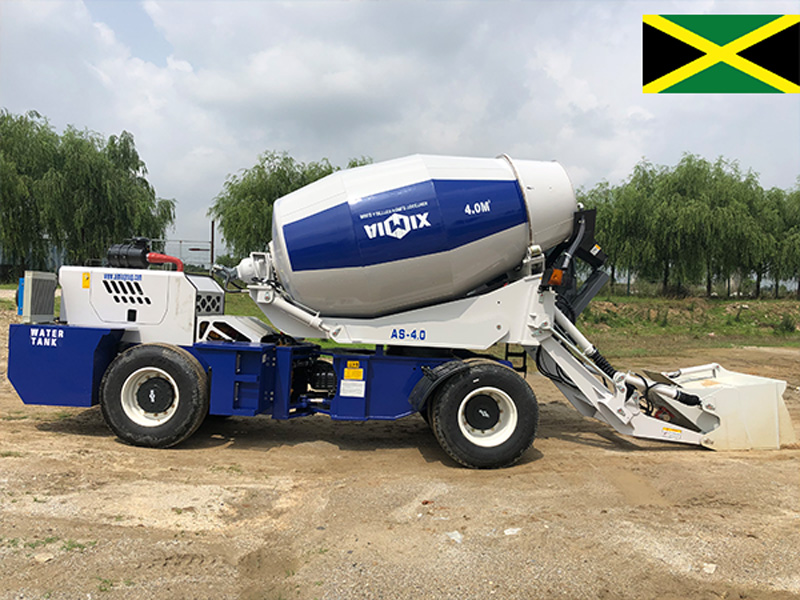 self-loading mixer was exported to Jamaica