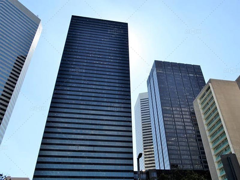 Series of commercial buildings with Commerical Concrete