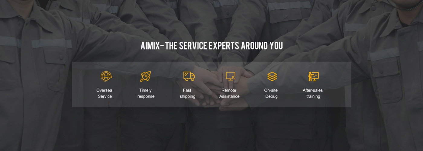 service department in AIMIX